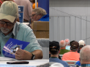 Salty Walt Hudson, K4OGO, author of Salty Walt’s Portable Antenna Sketchbook, hosted a packed forum and had long lines for people to get the book signed. 